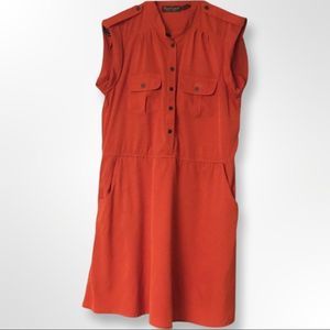 Orange Speed control woman’s  mini dress